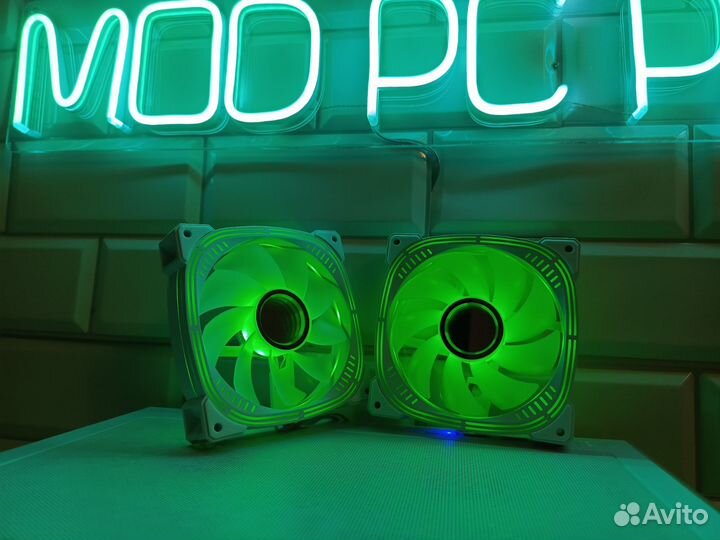 Вентилятор для пк 120mm белый/ Кулер для пк