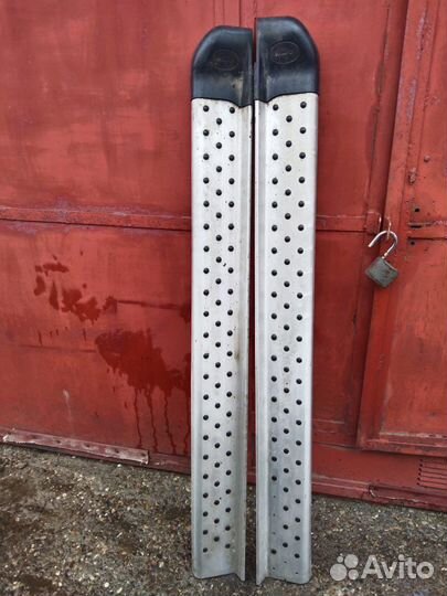 Пороги от hyundai santa fe classic 2011