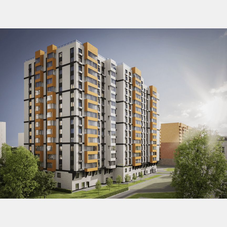 Квартира-студия, 29,6 м², 4/17 эт.