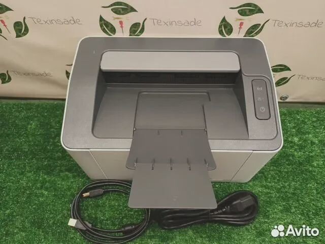 HP Принтер лазерный Laser 107w, ч/б, A4, белый