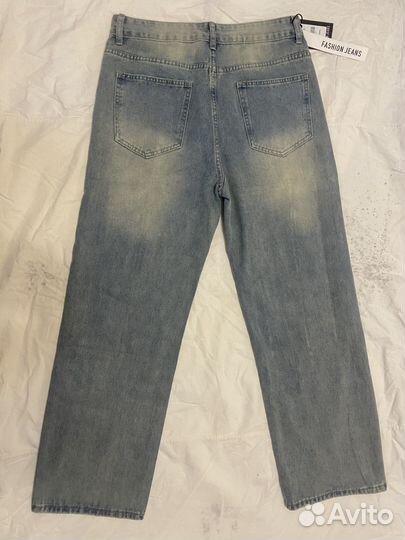 Джинсы широкие мужски y2k