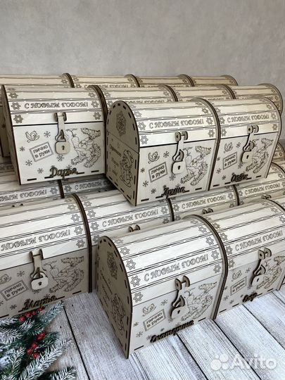 Сундучок новогодний