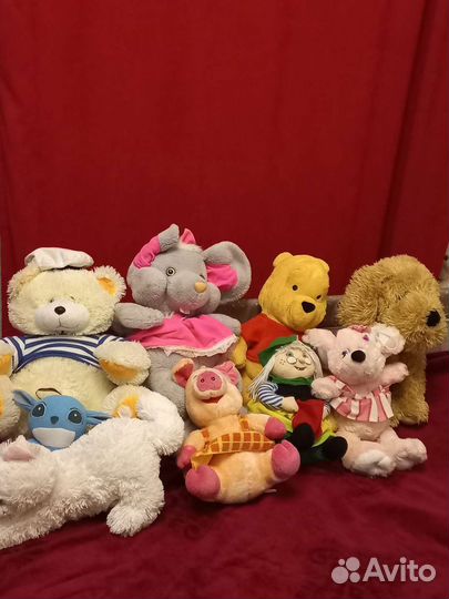 Мягкие игрушки пакетом