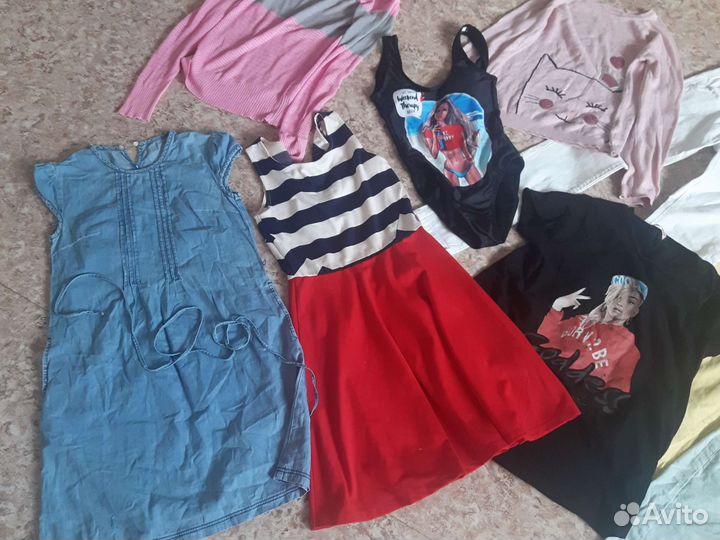 Вещи пакетом для девочки 146 152 158