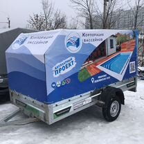 Тент с рекламой для газели и прицепа, Иваново