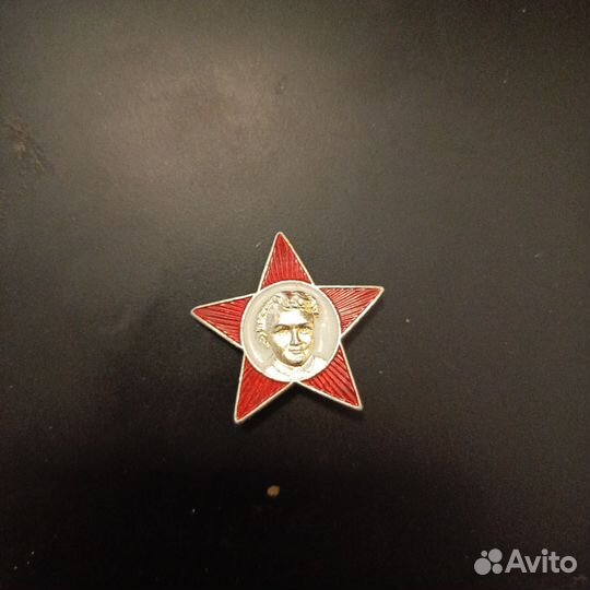 Значок, СССР, октябренок, звезда, Судж, Киров