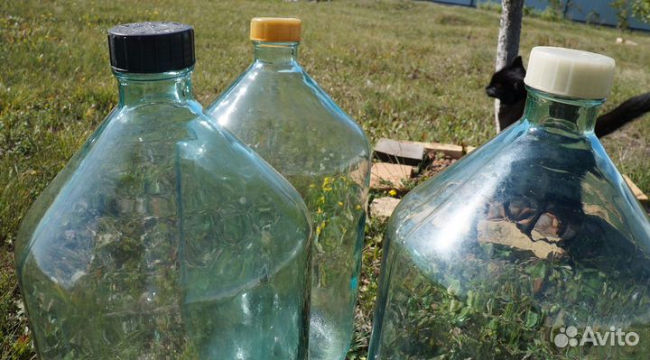 Бутыль стеклянная 20 литров