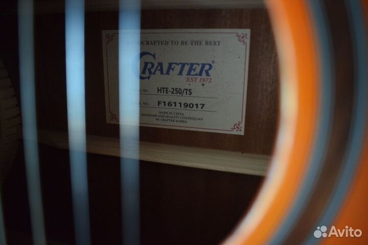 Электроакустическая гитара Crafter HTE-250CE