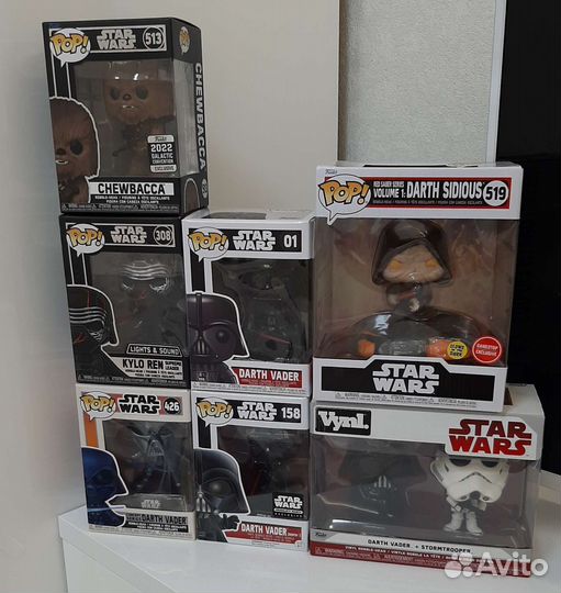 Funko PoP star wars darth sidious 519