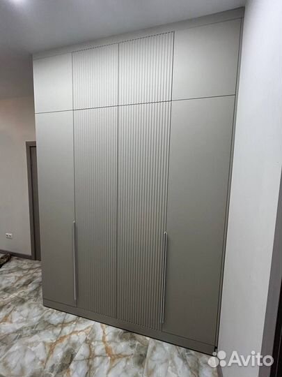 Шкаф серый под заказ