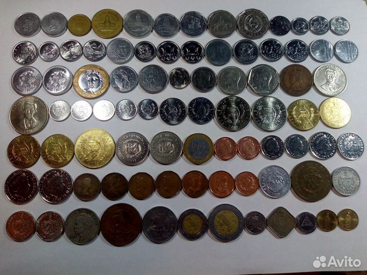 Монеты стран Америки