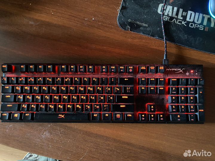Клавиатура проводная HyperX Alloy FPS RGB