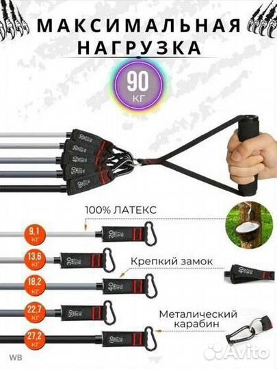 Фитнес резина