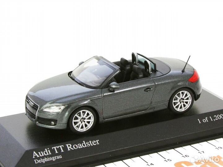 Модель 1/43 Audi TT roadster ‘06. серый металлик