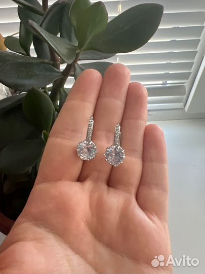 Серебряные серьги