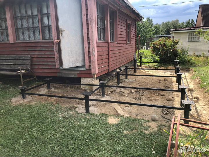 Винтовые сваи обвязка