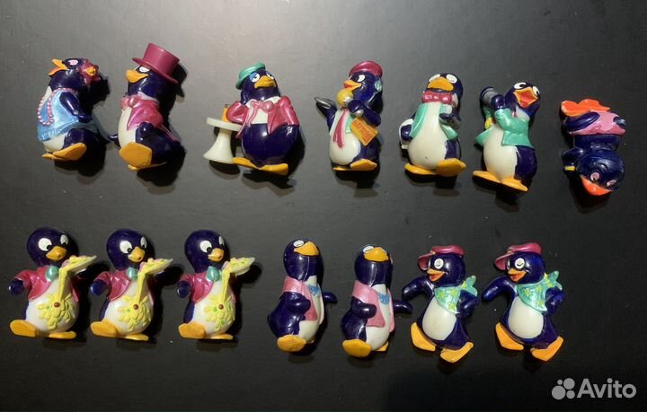 Киндер Гномы Лягушки Бегемоты Акулы Машинки Утки