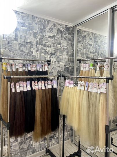 Волосы натуральные