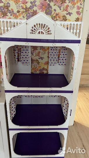 Кукольный домик огонёк Коттедж «Конфетти