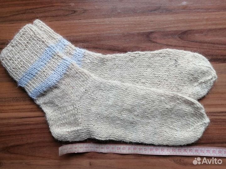 Носки мужские шерсть вязаные