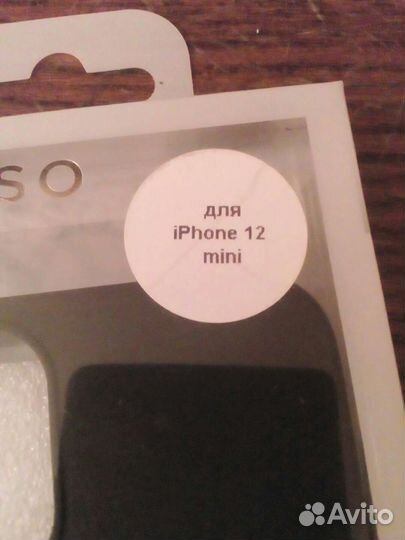 Чехол iPhone 12 mini black