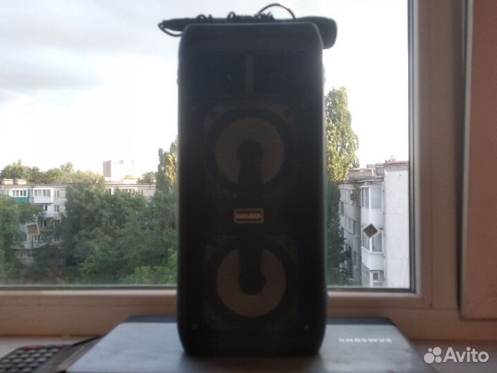 Акустические колонки с bluetooth бу