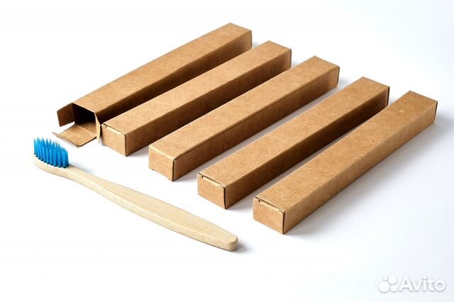 Бамбуковая зубная щетка (опт)