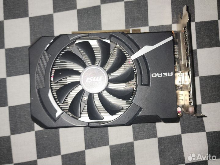 Видеокарта GTX 1050 ti 4gb msi