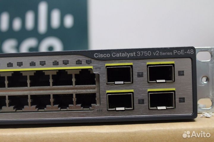 Cisco WS-C3750-48TS-S L3 коммутатор
