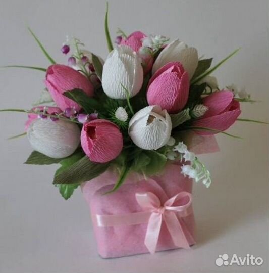 Сладкие букеты из конфет