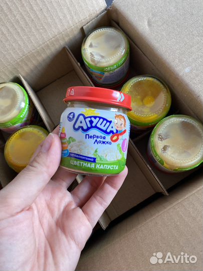 Овощное пюре агуша