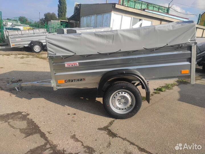 Прицеп Спутник Эксперт Zn 2013/48, тент 350 мм