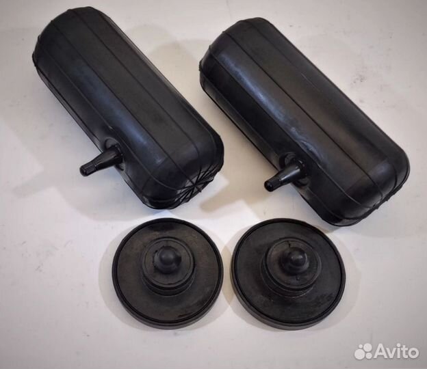 Пневмобаллоны в пружину на LADA Largus