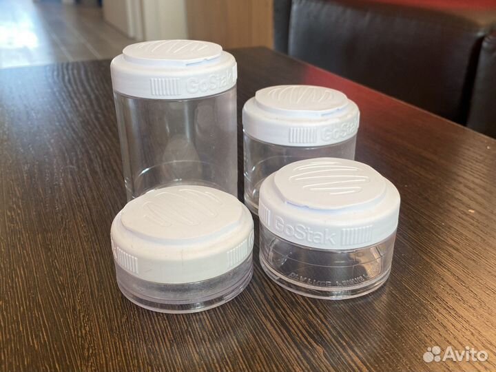 Контейнеры для спортпита BlenderBottle GoStak