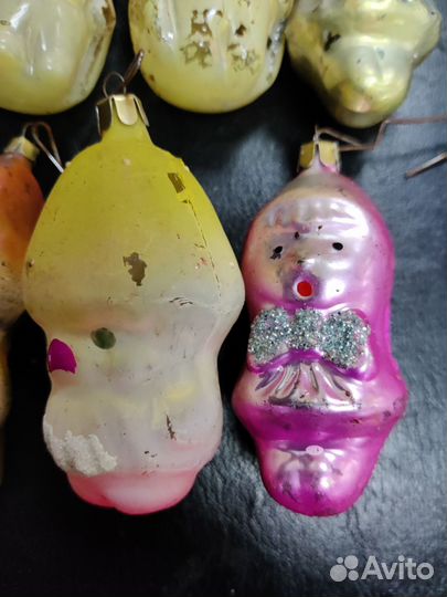 Ёлочные игрушки СССР