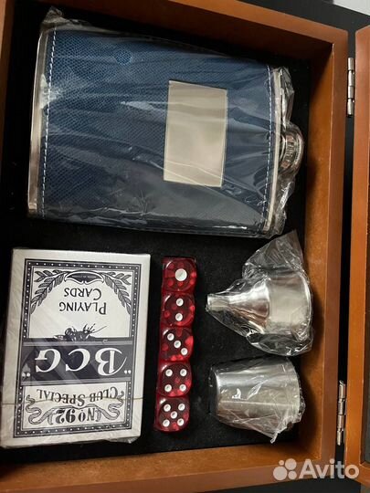 Подарочный набор шахмат+стопки