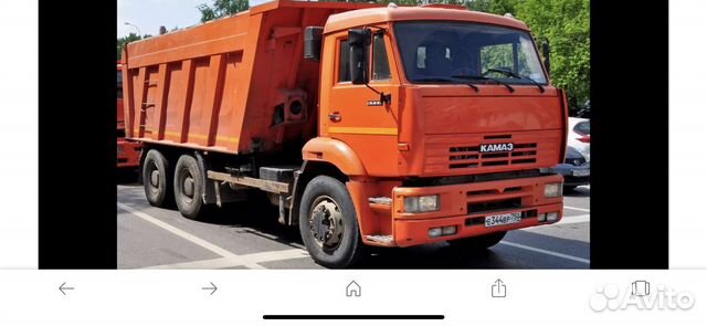 Водитель самосвала 6520