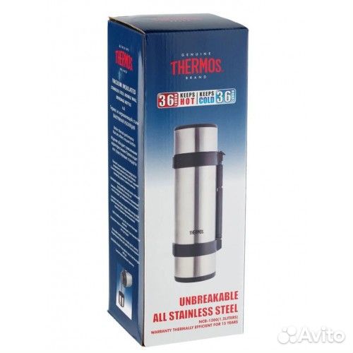 Термос thermos NCB-12B Rocket Black 1.2 л