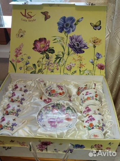 Чайный сервиз 15 предметов