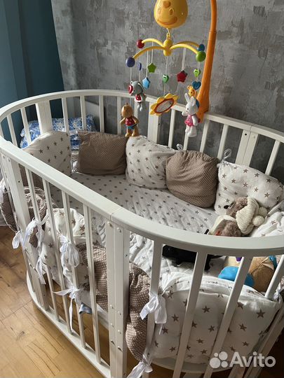 Детская кроватка трансформер