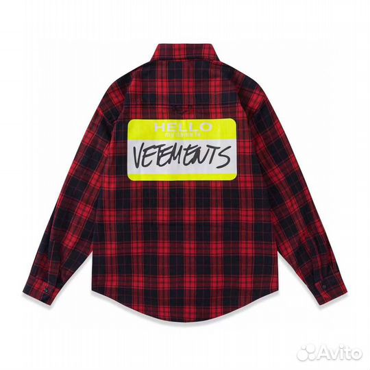 Рубашка мужская vetements