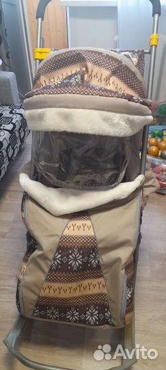 Коляска санки