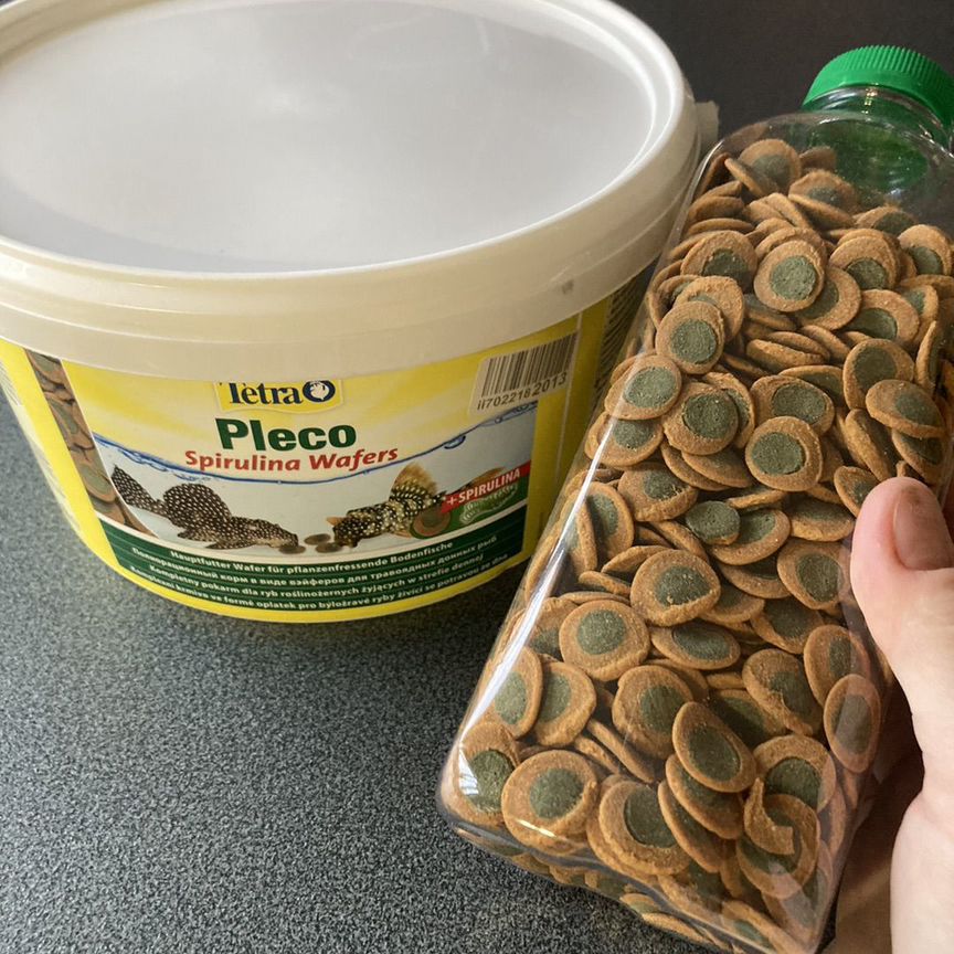 Корм Tetra pleco spirulina Wafers 1 литр