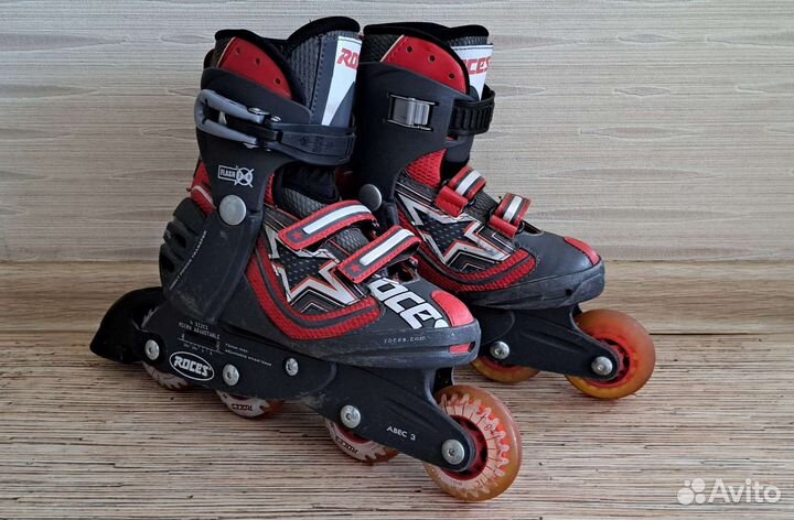 Роликовые коньки Roces размер 30-35