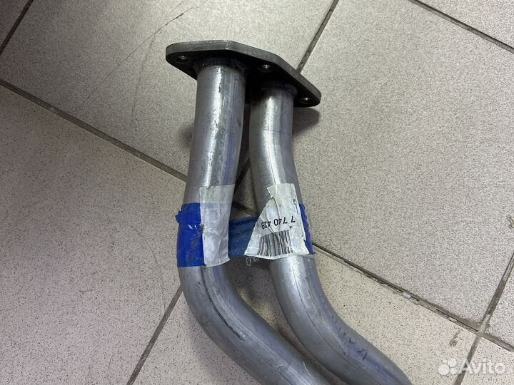 Труба глушителя приемная audi 80