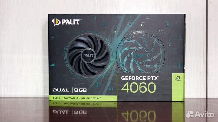 Видеокарта Nvidia GeForce RTX 4060 dual OC