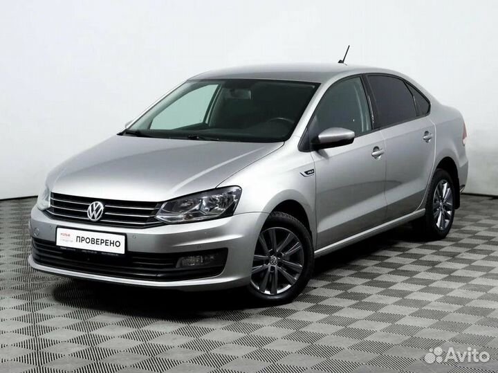 Капот VW Polo 5 2015-2020 светло серый