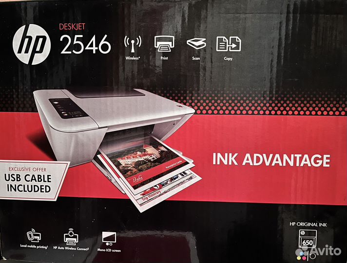 Принтер hp 2546