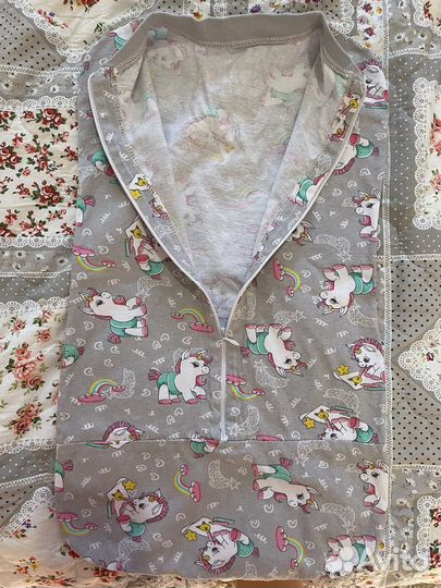 Кокон для новорожденных + пеленальник