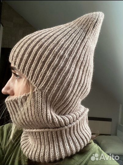 Балаклава женская шерсть